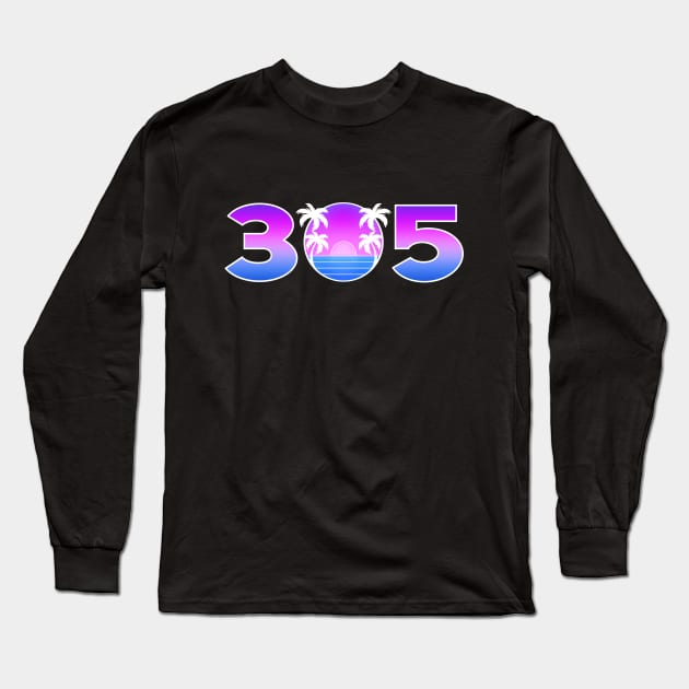 305 Long Sleeve T-Shirt by Ivetastic